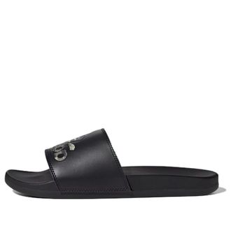 adidas Adilette Comfort Slides Core Black Silver Pebble Core Black JP7083