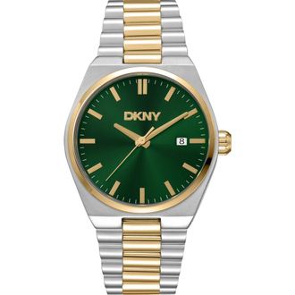 DKNY Bracelet Watch, 40mm in Green at Nordstrom