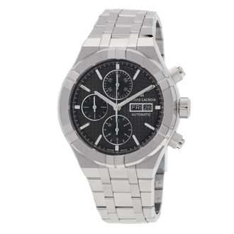 Maurice Lacroix Chronograph Automatic Black Dial Mens Watch AI6038-SS002-330-2