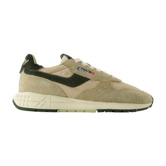 Autry Reelwind Low Sneakers - Heren - Sneakers - Groen - 42 EU - Katoen - Schoenen