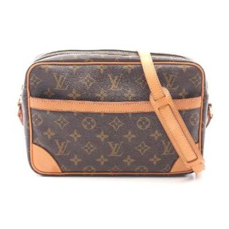 Louis Vuitton Pre-owned Cross Body Bags, female, Brown, Size: ONE SIZE Pre-owned Plastic Crossbody Bag