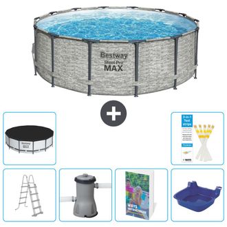 Bestway Piscina Bestway Steel Pro Max Redonda - 427x122 Cm - 7-piezas S662