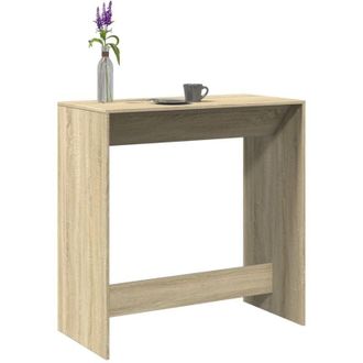 vidaXL Tavolo da Bar Rovere Sonoma 102x50x103,5cm in Legno Multistrato - Vidaxl