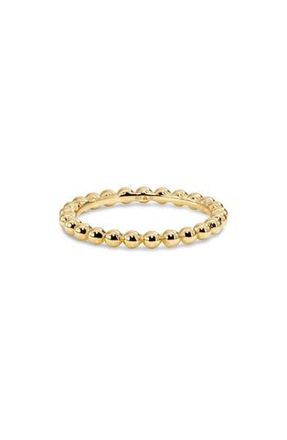 Devata Beaded Ball Ring in Gold at Nordstrom Rack, Size 9