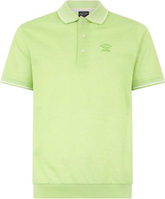 Paul & Shark Poloshirt met korte mouwen - Heren - Polos - Groen - S - Katoen - Tops