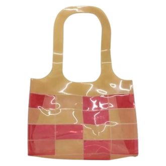 Chanel Pre-owned Tote Bags, female, Multicolor, Size: ONE SIZE Pre-owned Plastic Tote Bag