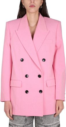 Isabel Marant Nevim Double-Breasted Jacket-Donna