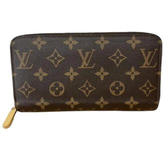 Louis Vuitton Pre-owned Wallets, female, Brown, Size: ONE SIZE Pre-owned Long wallet (bi-fold)