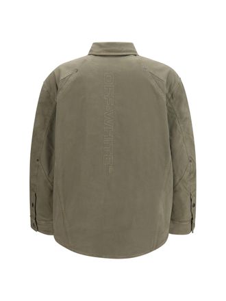 Off-white Racing Staff Jacket - Green