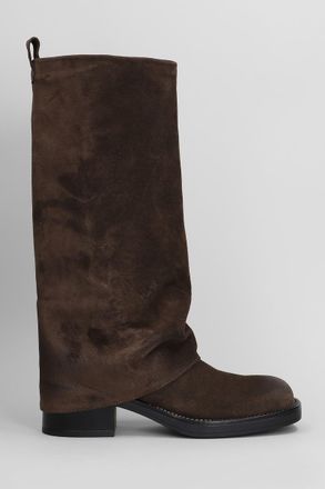 Gis&egrave;l moir&egrave; Manchester Low Heels Boots