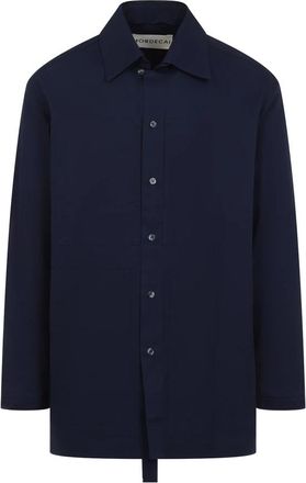 Mordecai 25E96Mxr 18H Shirt - Heren - Casual Overhemden - Blauw - M - Overhemden