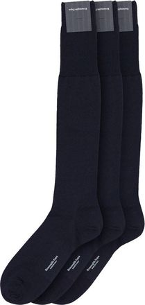 Ermenegildo Zegna Navy Blue Wool Mens Socks