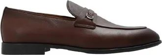 Ferragamo Gancini Ornament Moccasin, Size 8.5