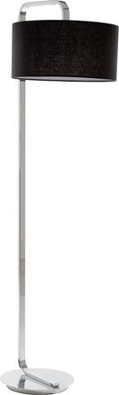 Premier Housewares Interiors by Premier Leyna Chrome Base Floor Lamp