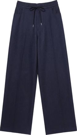 Jucca Wijde broek - Dames - Wijde Broeken - Blauw - XS - Broeken