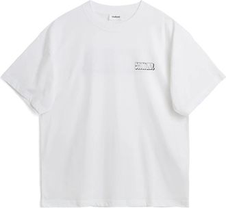 Soulland KAI Graffiti T-Shirt - Heren - T-shirts - Wit - S/M - Katoen - Tops
