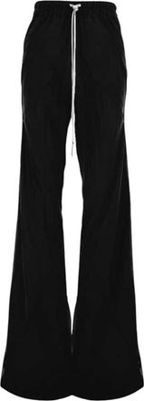 Rick Owens broek met wijde pijpen en trekkoord
