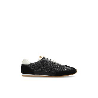 Amiri Sneakers, female, Black, Size: 10 US Stud Pacific Flat Sneakers