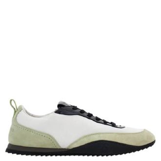 Ferragamo Detroit Patent Leather Trim Sneakers, Size 10