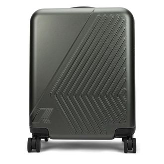 K-Way Rigid trolley Eudoxie 55cm - Heren - Handbagage koffer - Groen - ONE Size - Koffers