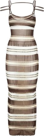 Jacquemus Kleedjes - Dames - Casual kleedjes - Bruin - M - Kleedjes