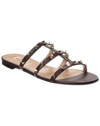 Valentino Rockstud Leather Sandal