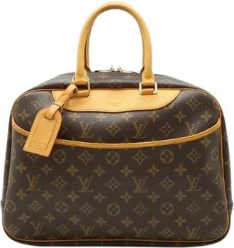 Louis Vuitton Pre-owned Handbags, female, Brown, Size: ONE SIZE Pre-owned Canvas handbags