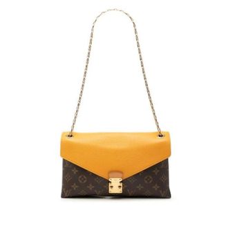 Louis Vuitton Pre-owned Pallas Chain - Dames - Pre-owned - Bruin - Maat: ONE Size Leer