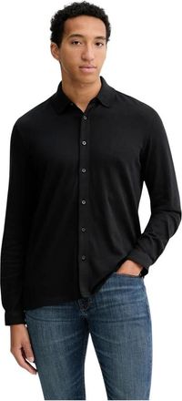 Marc O'Polo Hombre, Camisas, Negro, Talla: S