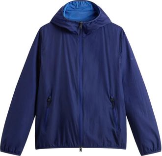 Woolrich Giacca Ultralight con cappuccio - Blu