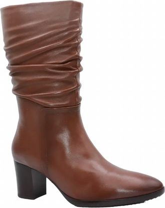 Eric Michael Womens Dream Slouch Boot In Cognac