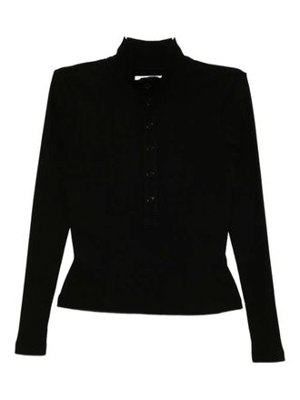 Citizens Of Humanity SHEENA HENLEY top - women - Spandex/Elastane/Lyocell/Organic Cotton - S - Black