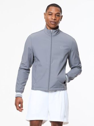 Sergio Tacchini Ibrido Technical Fleece Jacket in Quiet Shade at Nordstrom, Size Xxx-Large