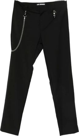 Les Hommes tapered trousers - Black