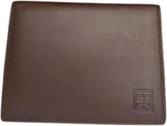 Givenchy Pre-owned Leren Portemonnee - Dames - Vintage Accessoires - Bruin - ONE Size - Leer - Vintage