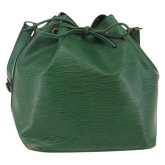 Louis Vuitton Bolso Bucket Vintage Pre-owned - Pre-owned - Mujer - Verde - ONE SIZE