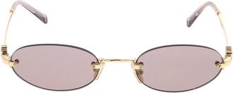 Miu Miu Zonnebril - unisex - Zonnebrillen - Geel - ONE Size - Accessoires
