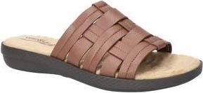 Easy Street Maha Slide Sandal - Multiple Widths Available in Tan at Nordstrom Rack, Size 8.5