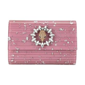 Kurt Geiger Party Eagle C Clutch - Dames - Clutches - Roze - ONE Size - Tassen