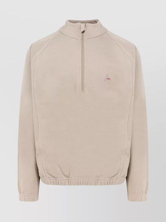 Roa cotton logo sweatshirt stretch