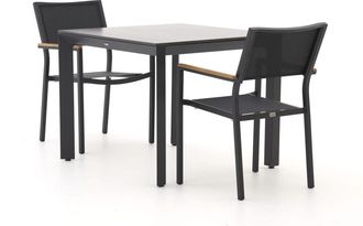 Bellagio la vita attrattiva Bellagio Roma/Sestino 90cm dining tuinset 3-delig stapelbaar