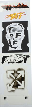 Off-white Geschenkidee-Aufkleber-Set, Mann, Papier, mehrfarbig