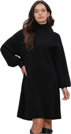 Moss Copenhagen Mschmercy East M Dress - Dames - Kleedjes - Zwart - M/L - Kleedjes