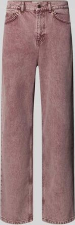 Les Deux Loose Fit Jeans im 5-Pocket-Design Modell Roy in Pink, Gr&ouml;&szlig;e 30/32