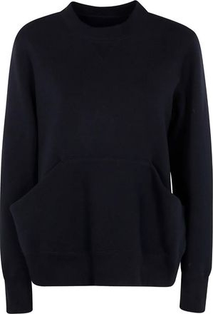 sacai Maglione girocollo - Nero