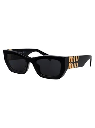Miu Miu Womens Sunglasses Black Acetate