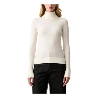 Patrizia Pepe Dolcevita Slim - - Knitwear - Donna - Beige - S
