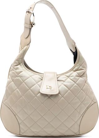 Burberry Pre-owned Burberry Quilted Nylon Brooke Hobo Ladies QACUT0YPPA1BLPCE