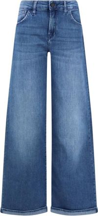 3x1 Rushmore Straight Leg Jeans - Dames - Loose Fit Jeans - Blauw - W26 - Katoen - Jeans