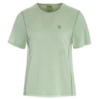 Fj&auml;llr&auml;ven Abisko Lite S/S Funktionsshirt f&uuml;r Damen | gr&uuml;n